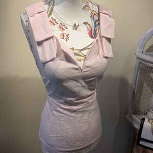 Joe Fresh Blush Pink Sleeveless Top